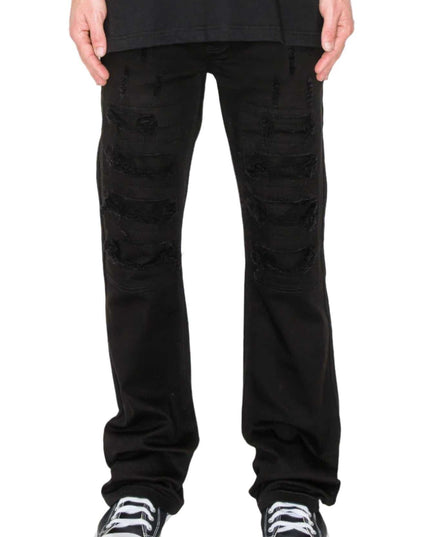 Jeans Bootcut Rip &amp; Repair de colores: un moderno corte Bootcut con un toque denim