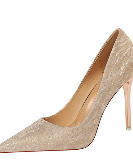 Champagne Main Wedding Bridal Shoes Wedding Shoes Alfra Retail 1