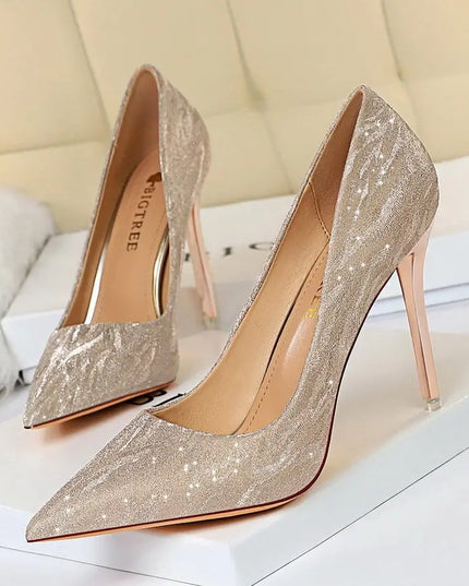 Champagne Main Wedding Bridal Shoes Wedding Shoes Alfra Retail 1