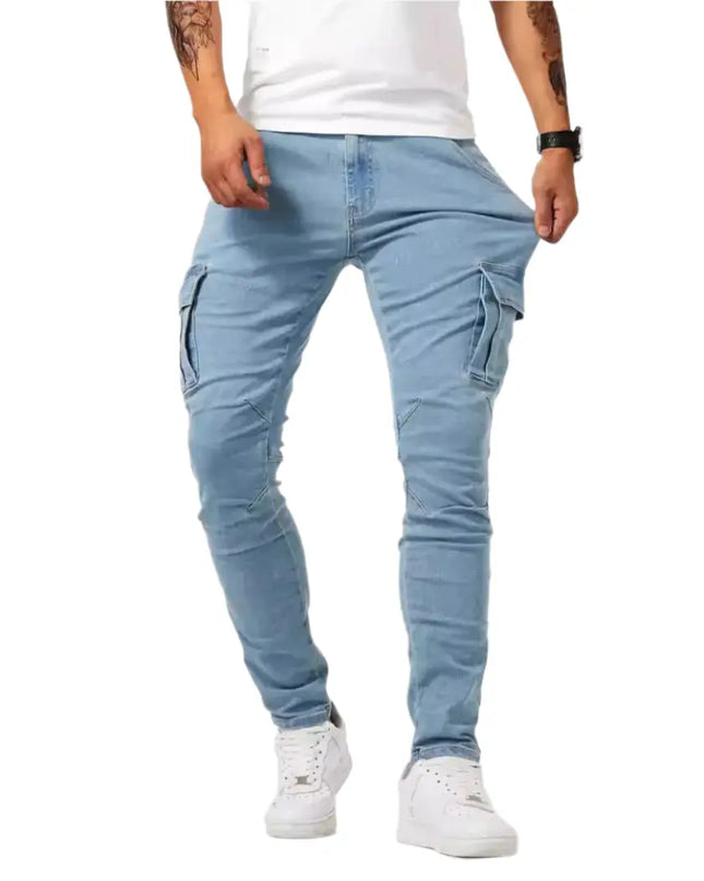 Men's Casual Multi-Bag Labor Protection Pants – Durable & Practical Workwear Alfra Retail 1