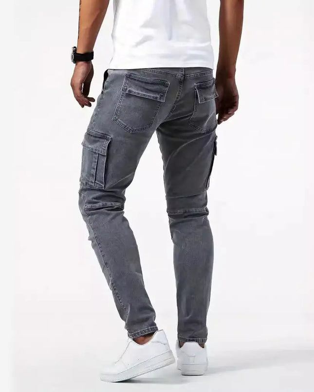 Men's Casual Multi-Bag Labor Protection Pants – Durable & Practical Workwear Alfra Retail 1