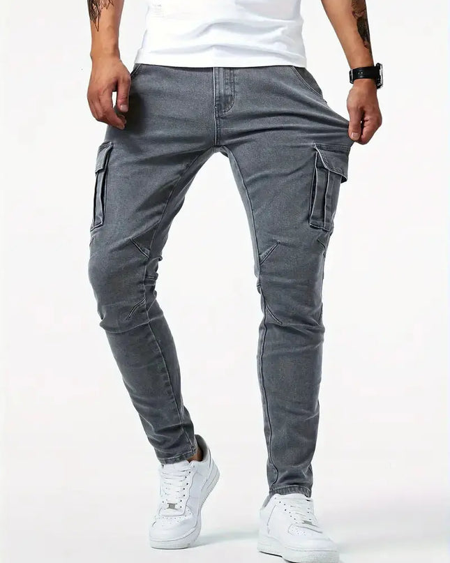Men's Casual Multi-Bag Labor Protection Pants – Durable & Practical Workwear Alfra Retail 1