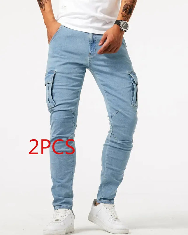 Men's Casual Multi-Bag Labor Protection Pants – Durable & Practical Workwear Alfra Retail 1
