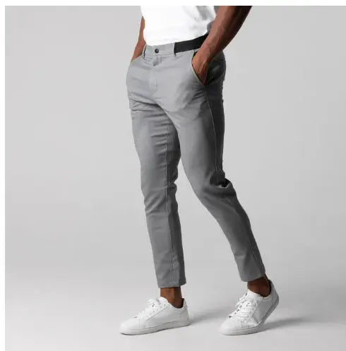 Men's Cotton Trousers – Stylish & Versatile All-Match Business Casual Pants Alfra Retail 1