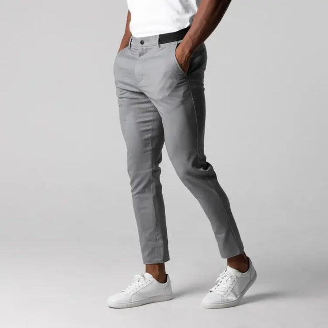 Men's Cotton Trousers – Stylish & Versatile All-Match Business Casual Pants Alfra Retail 1
