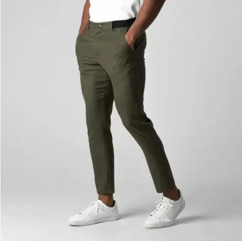 Men's Cotton Trousers – Stylish & Versatile All-Match Business Casual Pants Alfra Retail 1