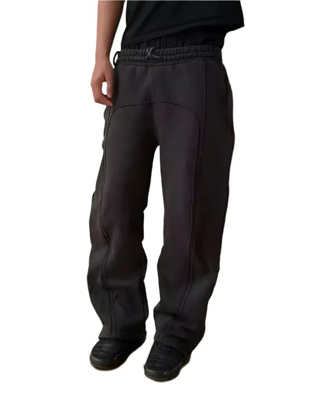 Men's Stretch Rope Sweatpants - Comfortable Casual Trousers Fashion Green Alfra Retail 1