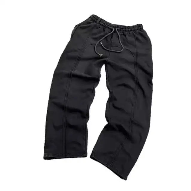 Men's Stretch Rope Sweatpants - Comfortable Casual Trousers Fashion Green Alfra Retail 1