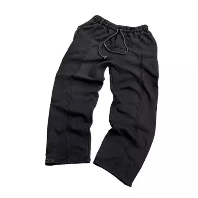 Men's Stretch Rope Sweatpants - Comfortable Casual Trousers Fashion Green Alfra Retail 1