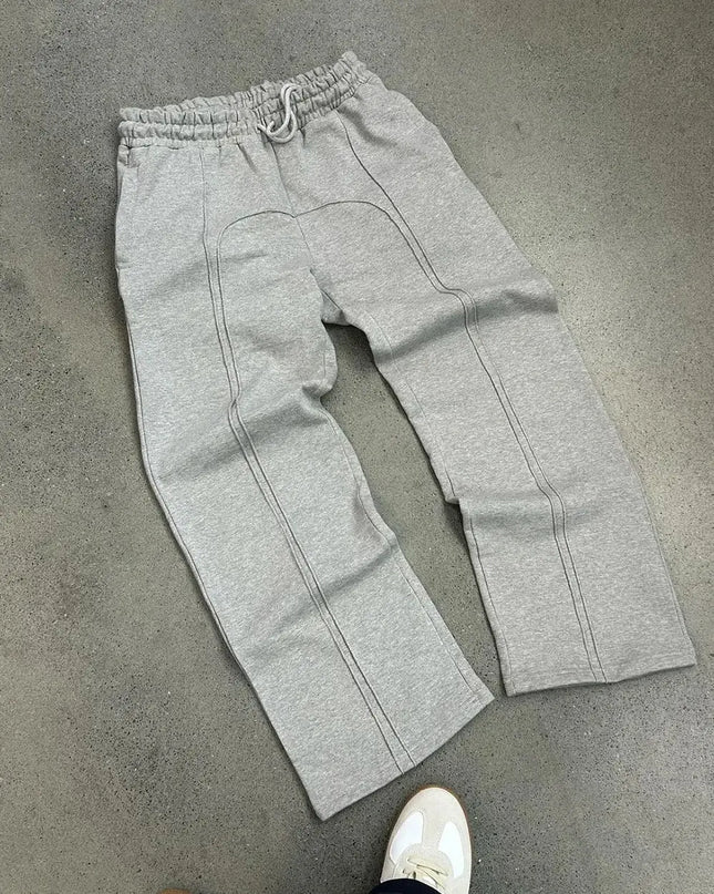 Men's Stretch Rope Sweatpants - Comfortable Casual Trousers Fashion Green Alfra Retail 1